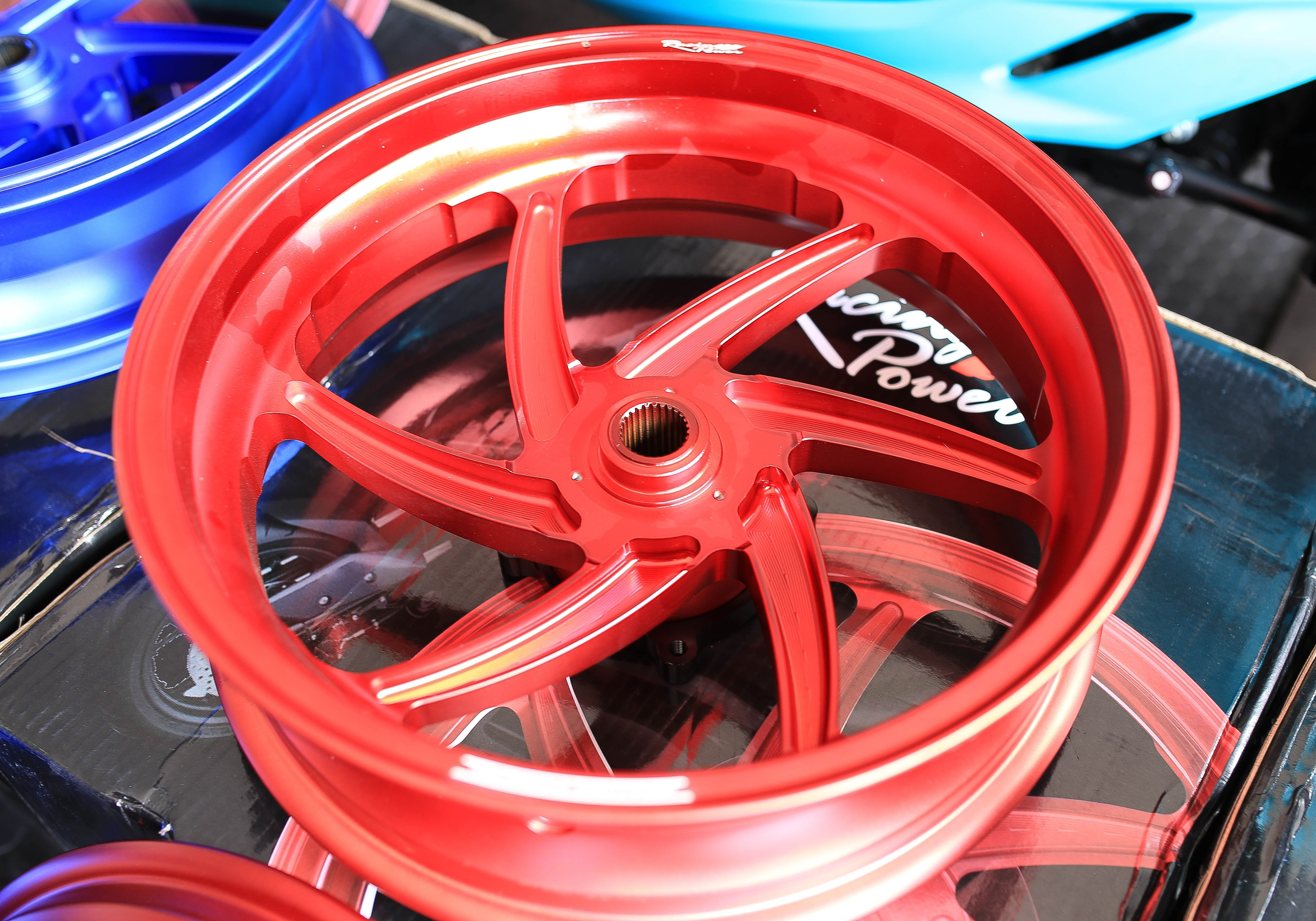 ล้อแต่ง RACINGPOWER FORZA 350 /ADV 350 /XMAX 300 2017-23 (สีด้าน) มี 4 สี 9,500-9,900฿