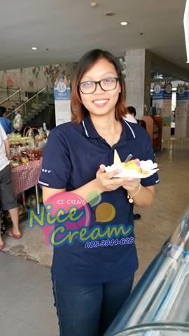 ออกบูธขายไอศครีม @ สำนักงานกองทุนสนับสนุนการสร้างเสริมสุขภาพ (สสส.) วันที่ 18 กุมภาพันธ์ 2560