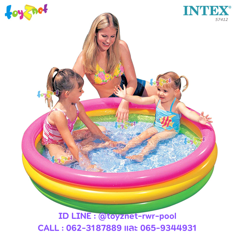 Intex Sunset Glow Pool 45in (1.14x0.25 m.) no.57412