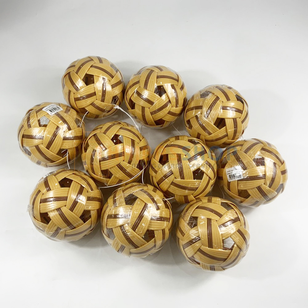 (ของแท้ 100%) ตะกร้อมาราธอน Marathon TKO-1 ตะกร้อสำหรับฝึกซ้อมเบื้องต้น (ตะกร้อพวง 10 ลูก)