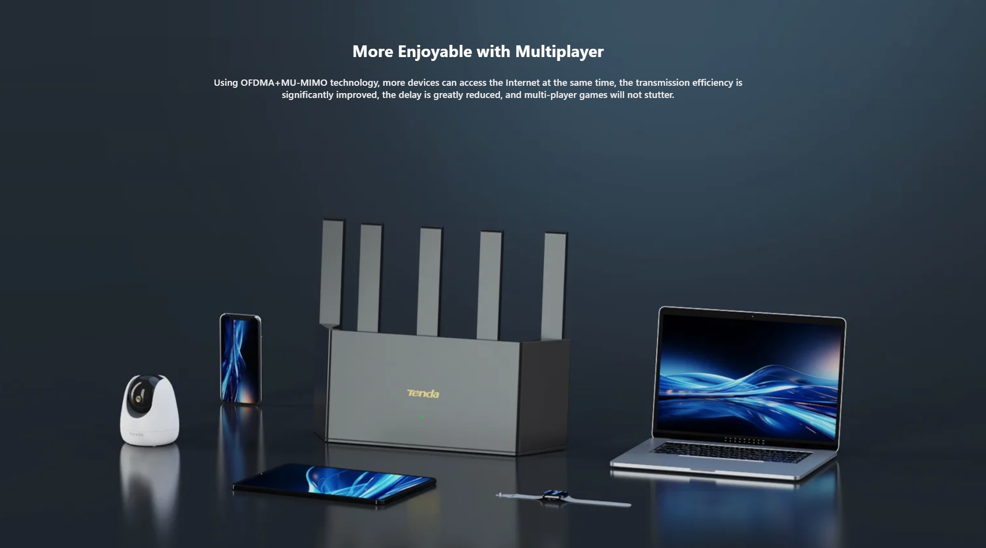 TENDA TX12L PRO : AX3000 Dual Band Gigabit Wi-Fi 6 Router BY BILLIONAIRE SECURETECH TX12L PRO