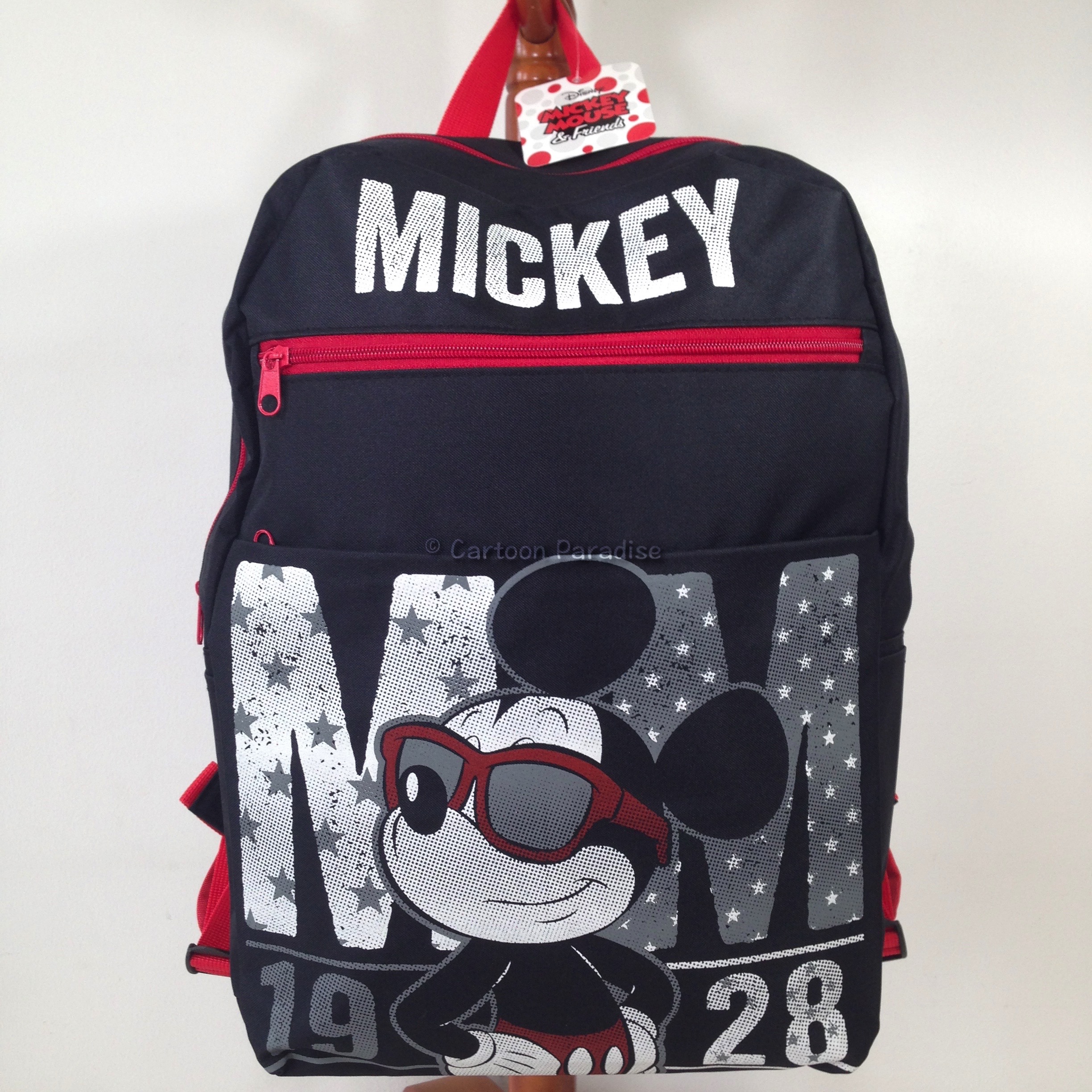 กระเป๋าเป้ 16 นิ้ว ดิสนีย์ มิกกี้ เมาส์ Disney Mickey Mouse Backpack School Bag กระเป๋าสะพาย กระเป๋านักเรียน กระเป๋าเด็ก