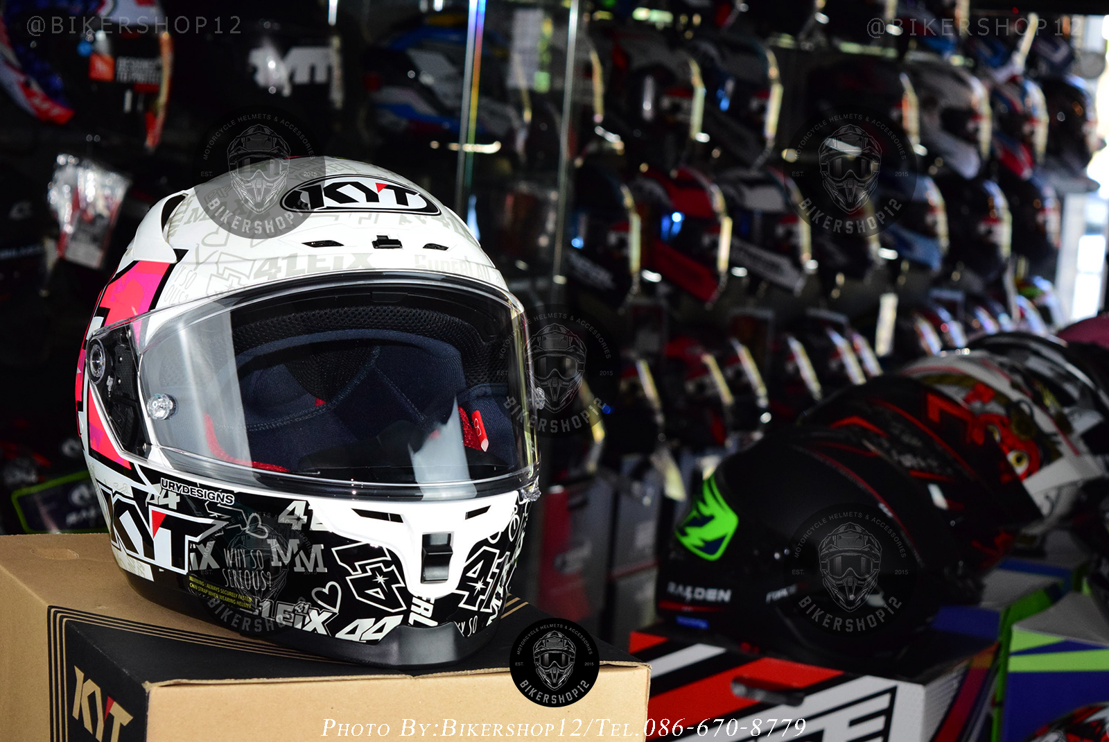 หมวกกันน็อคKYT STRIKER สี ESPARGARO 2021 REPLICA