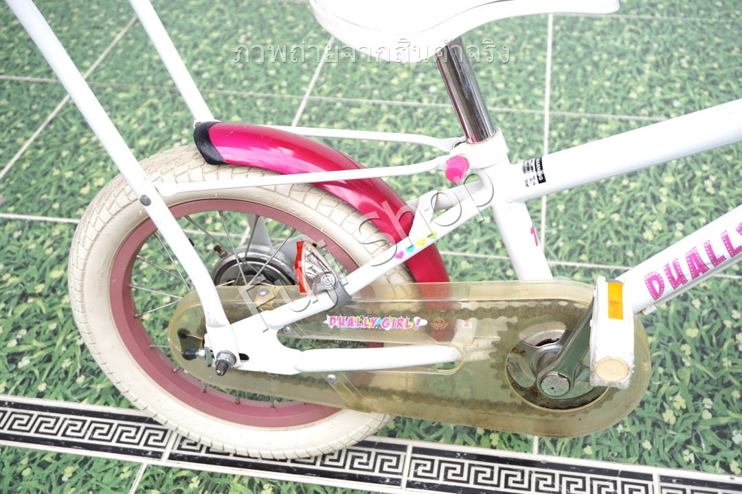 จักรยานเด็กญี่ปุ่น - ล้อ 14 นิ้ว - ไม่มีเกียร์ - สีชมพู [จักรยานมือสอง]