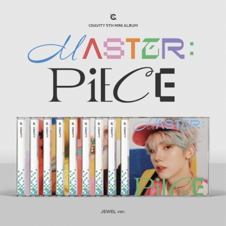 [PRE-ORDER] CRAVITY - 5th Mini Album "MASTER:PIECE" (Jewel Ver.)