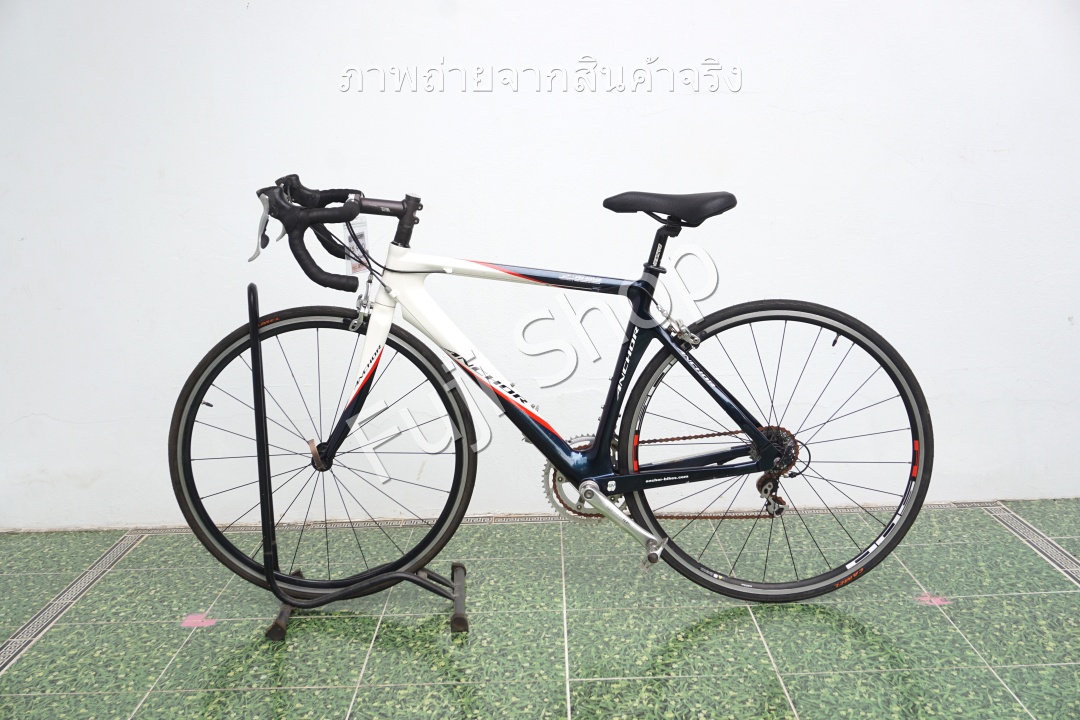 จักรยานเสือหมอบญี่ปุ่น - ล้อ 700c - มีเกียร์ - คาร์บอน - Bridgestone Anchor - สีขาว [จักรยานมือสอง]