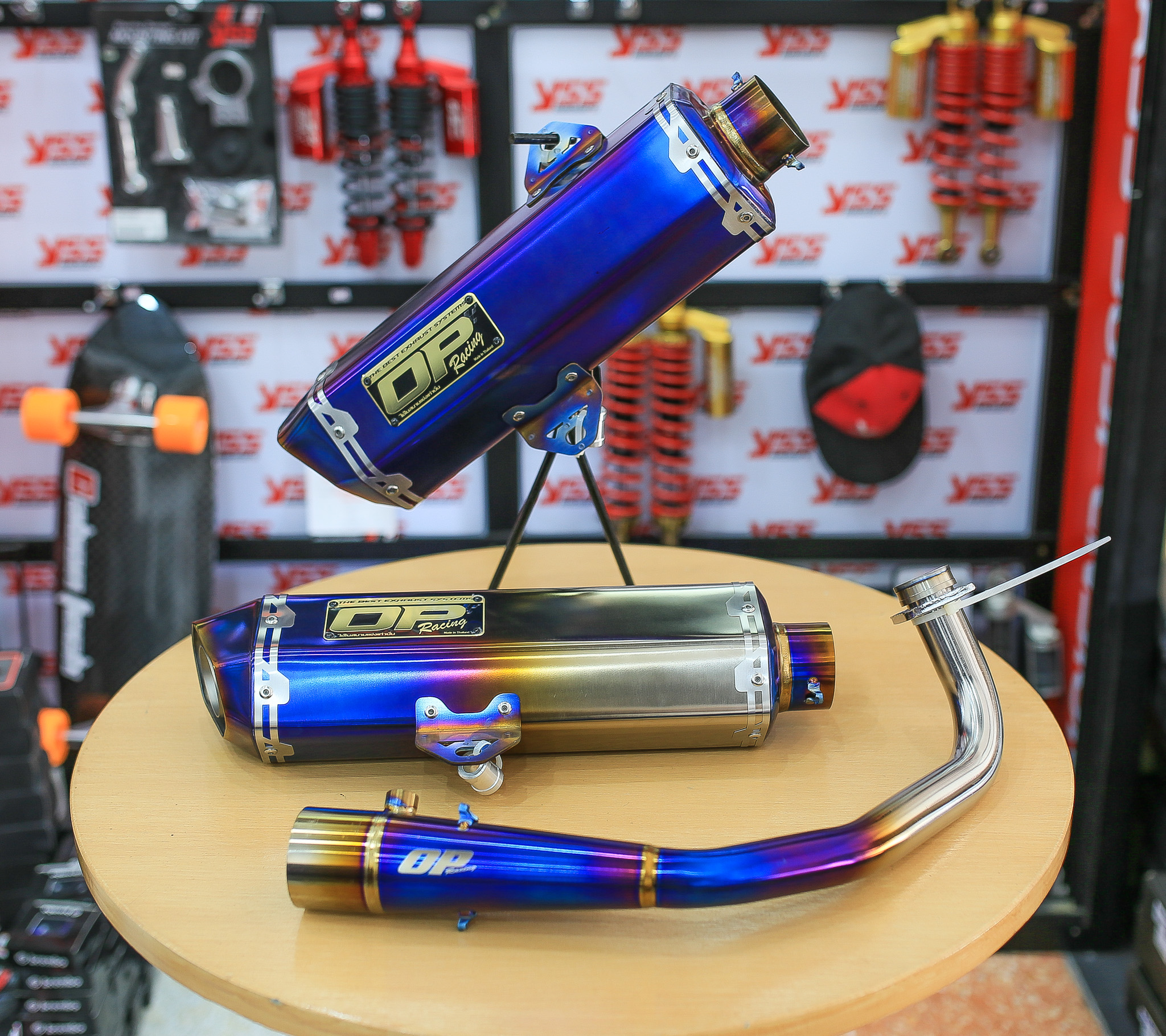 ท่อ OP racing full thaitanium HONDA Forza350 ราคา18500