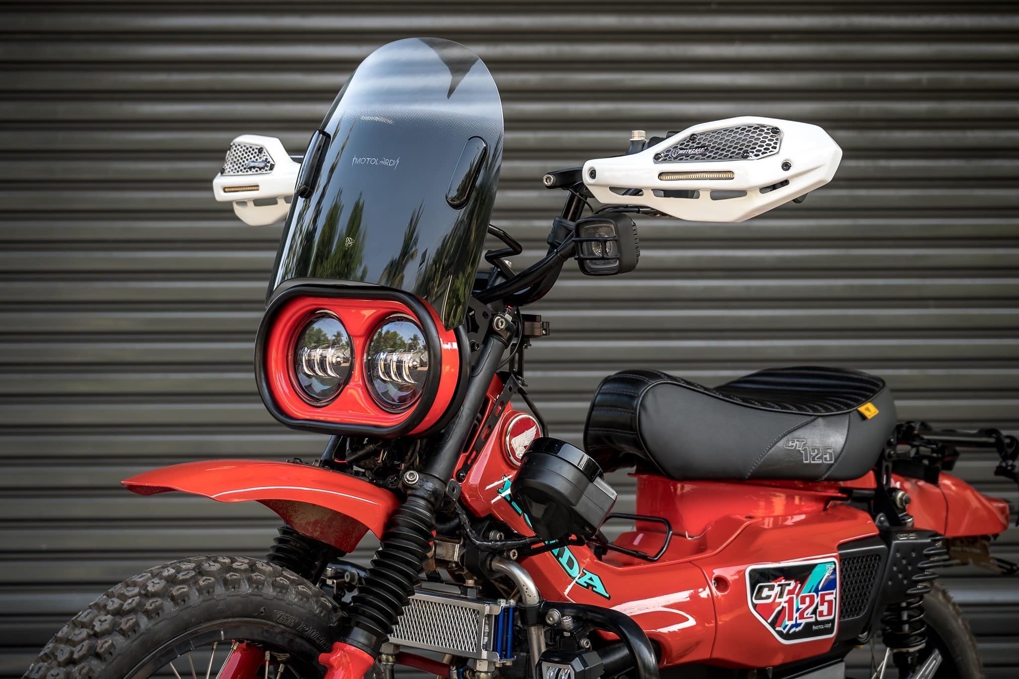 ไฟหน้า CUSTOM CT125 MOTOLORD แบบ A-6500 B-5900 C-7000 D-6400