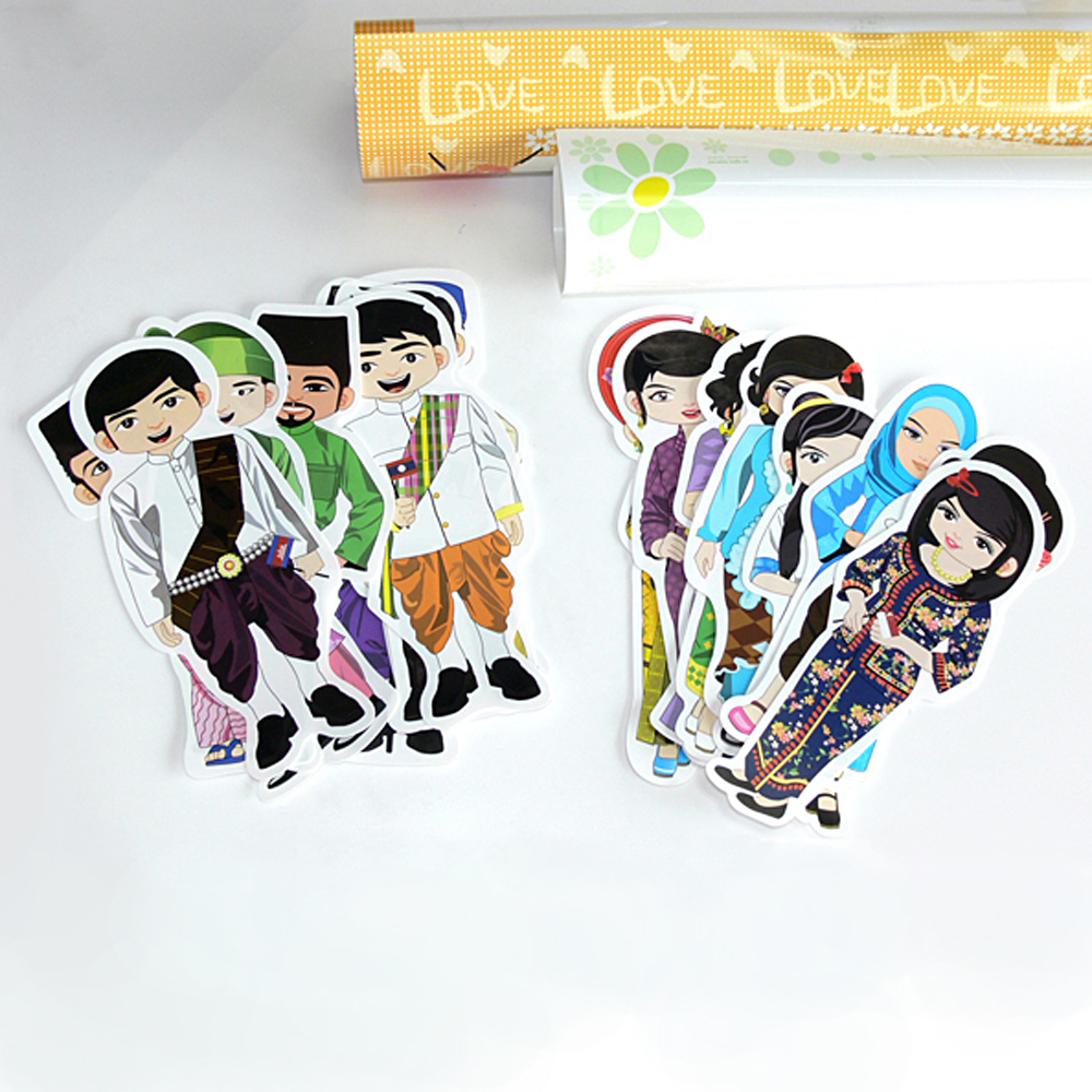 ตุ๊กตาชุดประจำชาติอาเซียน ASEAN'S National Costumes ET-701