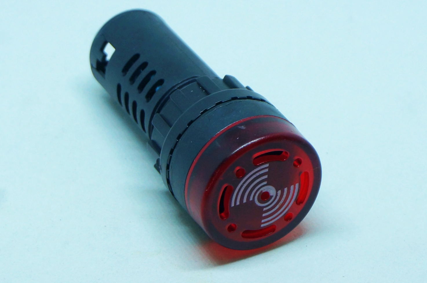 AD16-22SM 12V Light + buzzer alarm (Red)