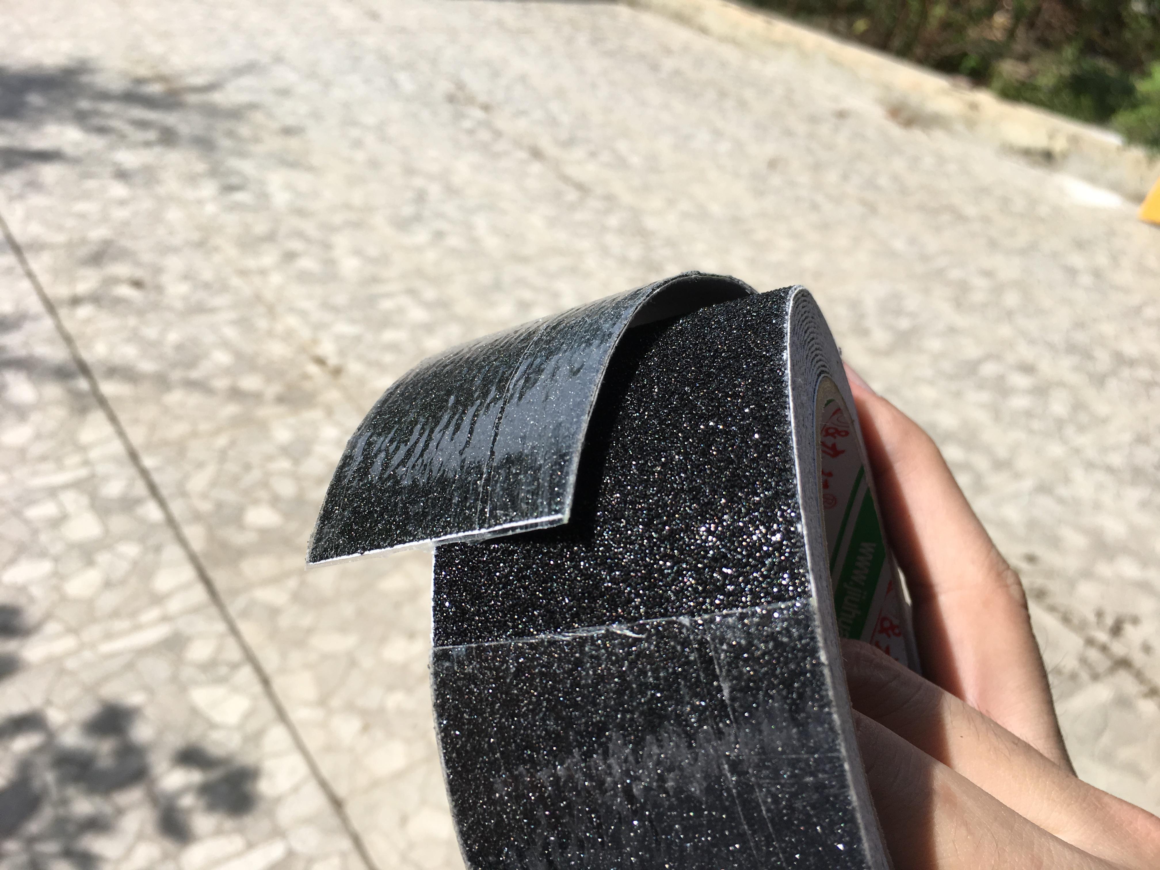 เทปกันลื่น สีดำ กว้าง 2 นิ้ว x ยาว 18 เมตร - Black Anti Slip Tape 2"x18m