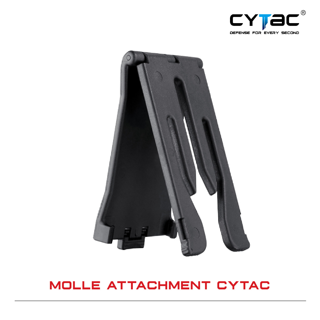 MOLLE Attachment Cytac ดำ