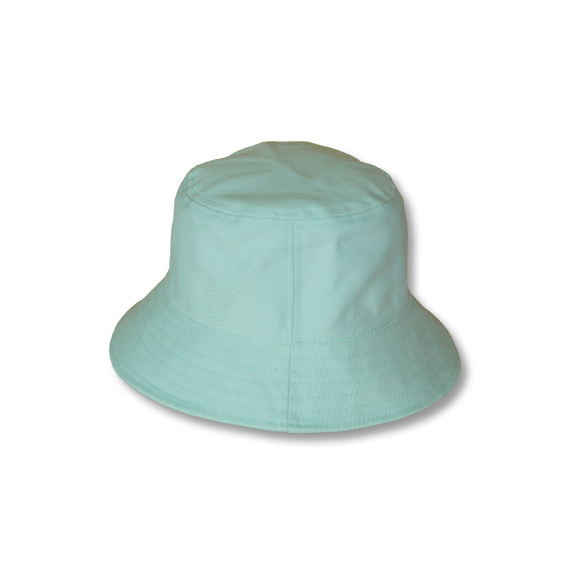หมวก bucket หมวกบักเก็ต ปีกรอบ สีพื้น (สีเขียวมิ้นท์) by Season Tales