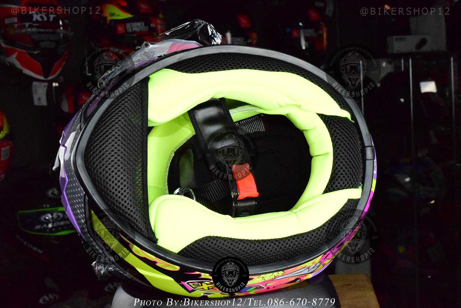 หมวกกันน็อคเต็มใบ INDEX ZYRA ลายใหม่ล่าสุด ขนาด S