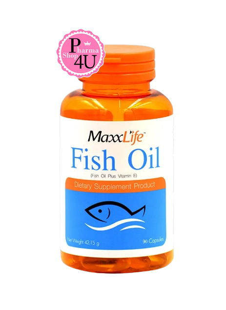 Maxxlife Fish oil 30 Cap แม็กไลฟ์ ฟิช ออยล์ (30เเคปซูล)