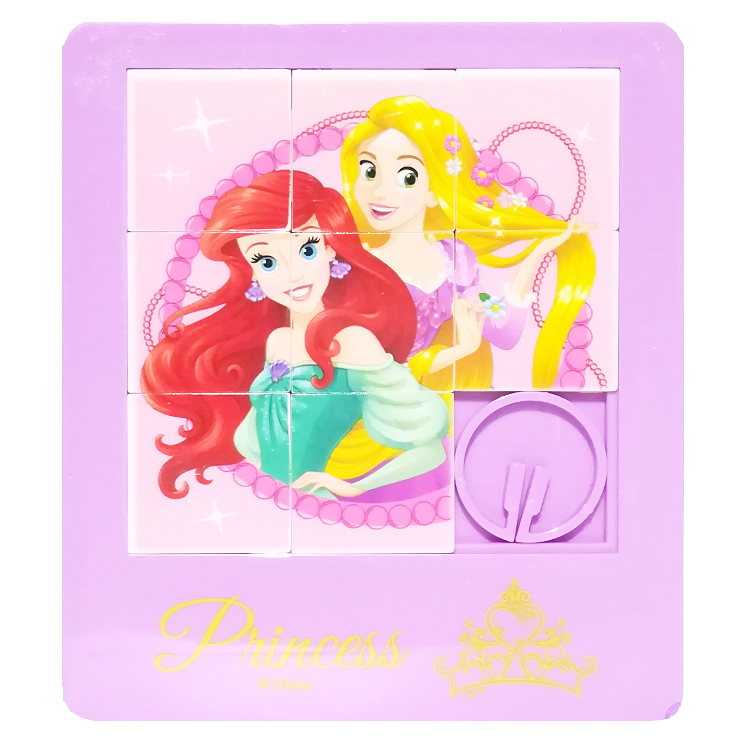 Game Puzzle Slide Princess Disney Hobby Toy เกมส์ตัวต่อเลื่อนภาพเจ้าหญิง ดิสนีย์ ของเล่นสำหรับเด็ก เกมเสริมพัฒนาการ