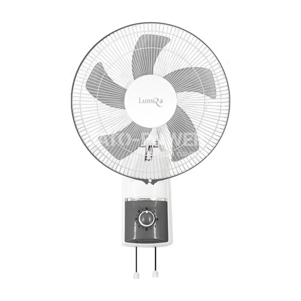 Lumira WALL FAN 12V DC 16" คีบแบตเตอรี่ LFN-030 รูมิล่า พัดลมติดพนังคีบแบตเตอรี่(คละสี) 12โวล์ 16 นิ้ว DC พัดลม *คละสี