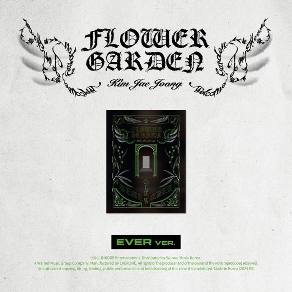[PRE-ORDER] KIM JAE JOONG - 4th Album "FLOWER GARDEN" (EVER MUSIC ALBUM)