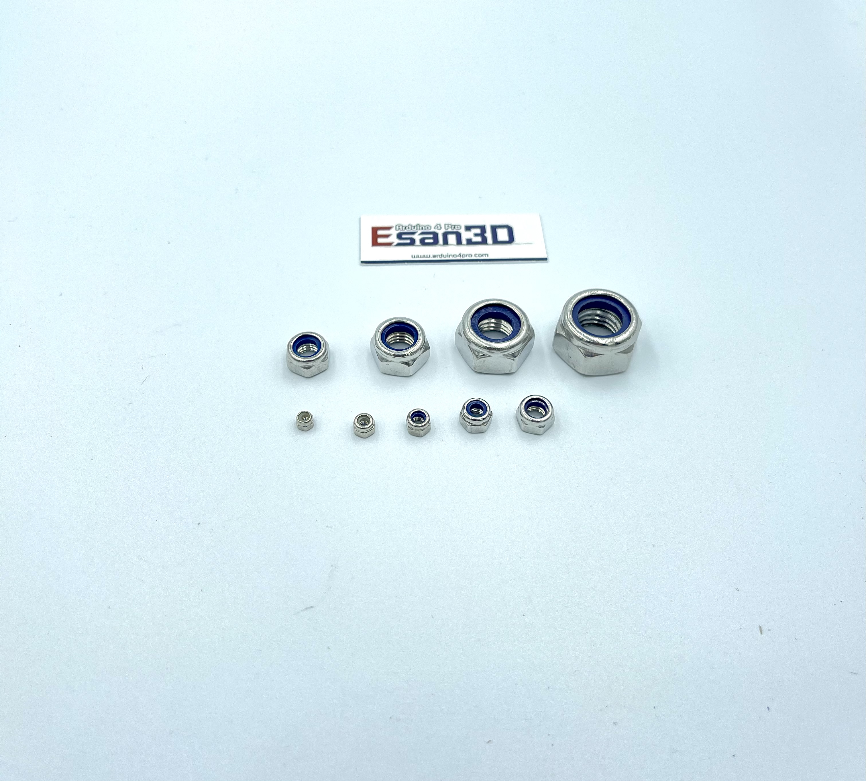น๊อตล๊อกตัวเมีย (Stainless steel locknut)
