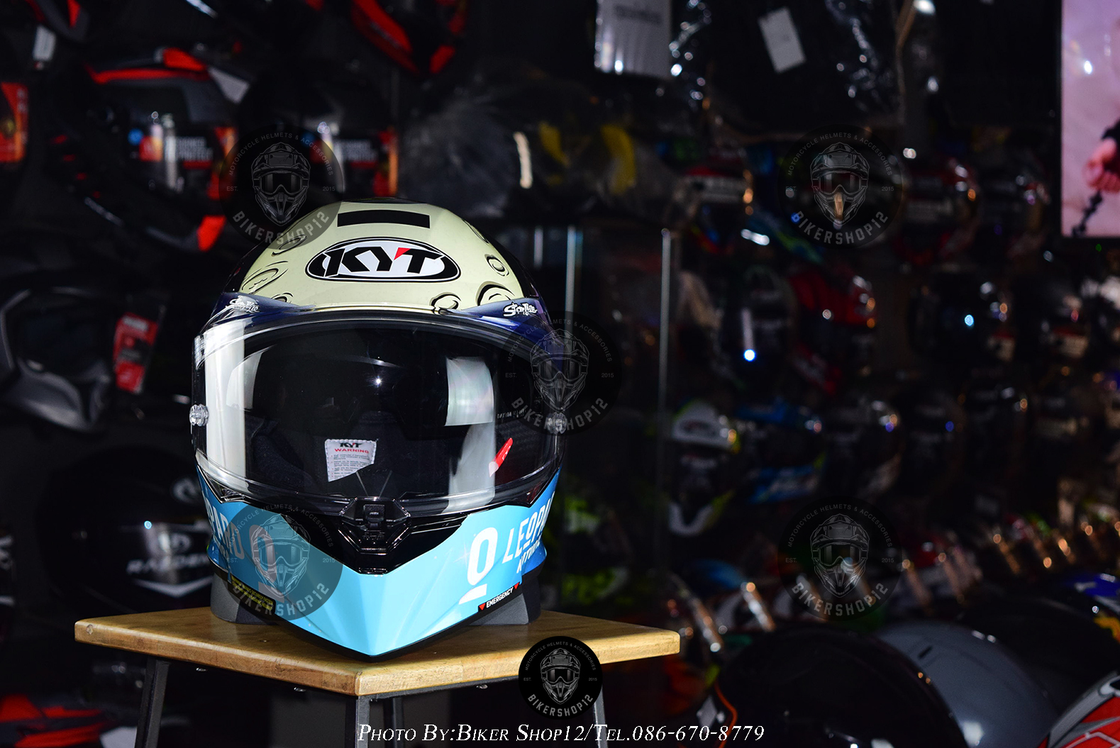 หมวกกันน็อคKYT รุ่น R2R PRO FOGGIA MUGELLO REPLICA 2022