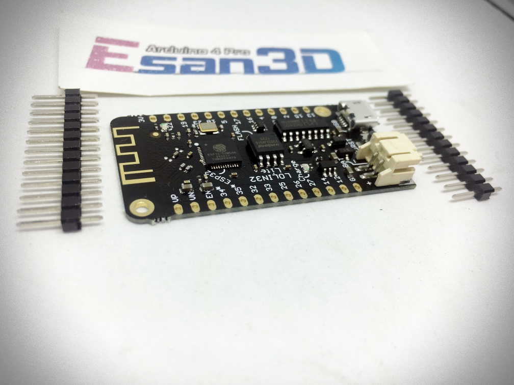 LOLIN32 Lite V1.0.0 Dual Core WiFi+Bluetooth Board with Battery Charger