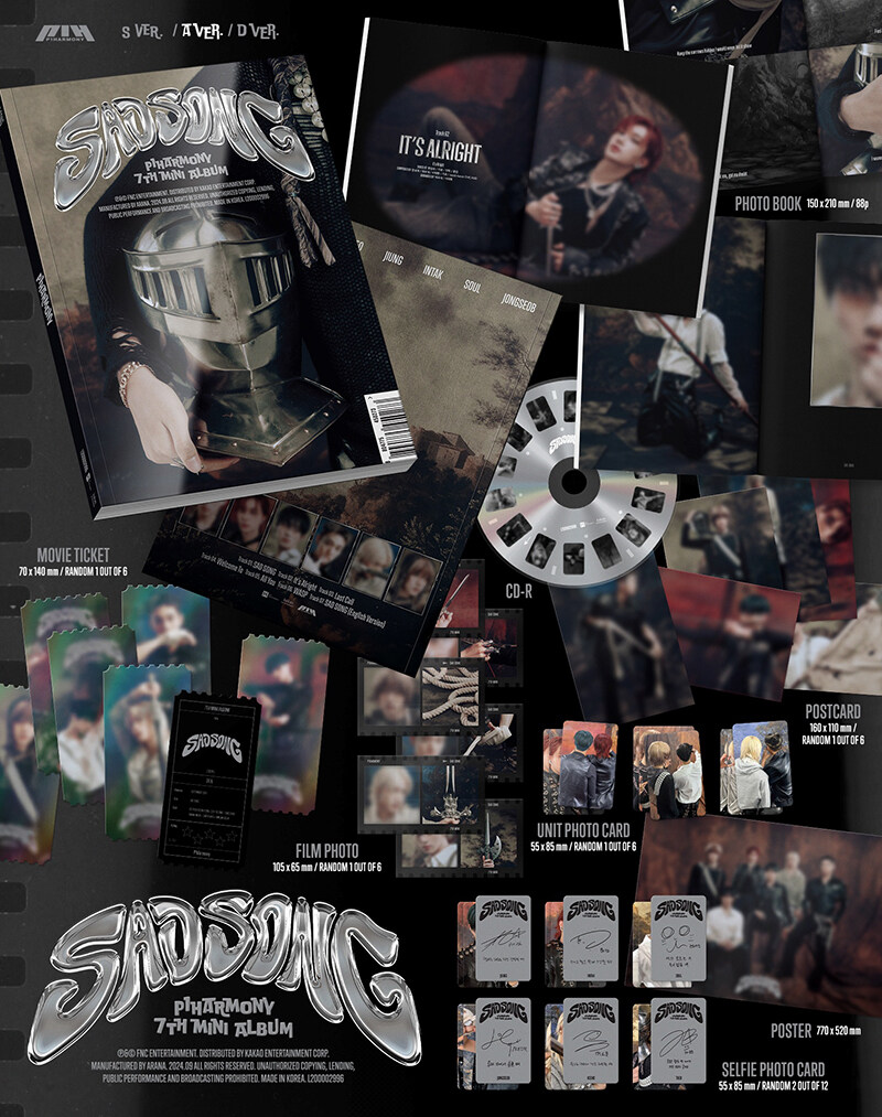 [PRE-ORDER] P1Harmony - 7th Mini Album "SAD SONG"