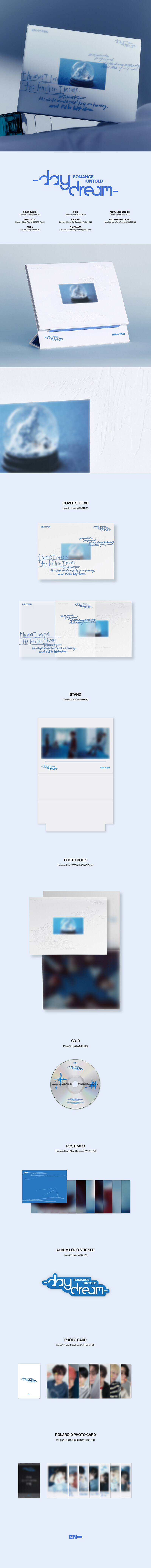 [PRE-ORDER] ENHYPEN - ROMANCE : UNTOLD -daydream- (JAPAN Edition)