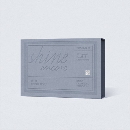 [PRE-ORDER] KIM SUNG KYU - KIM SUNG KYU Solo Concert "SHINE ENCORE" (KIT VIDEO)