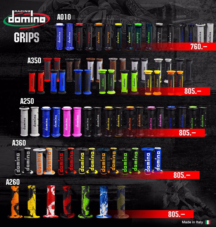 ปลอกแฮนด์ DOMINO แท้100% รุ่นA010 A250 A350 A450