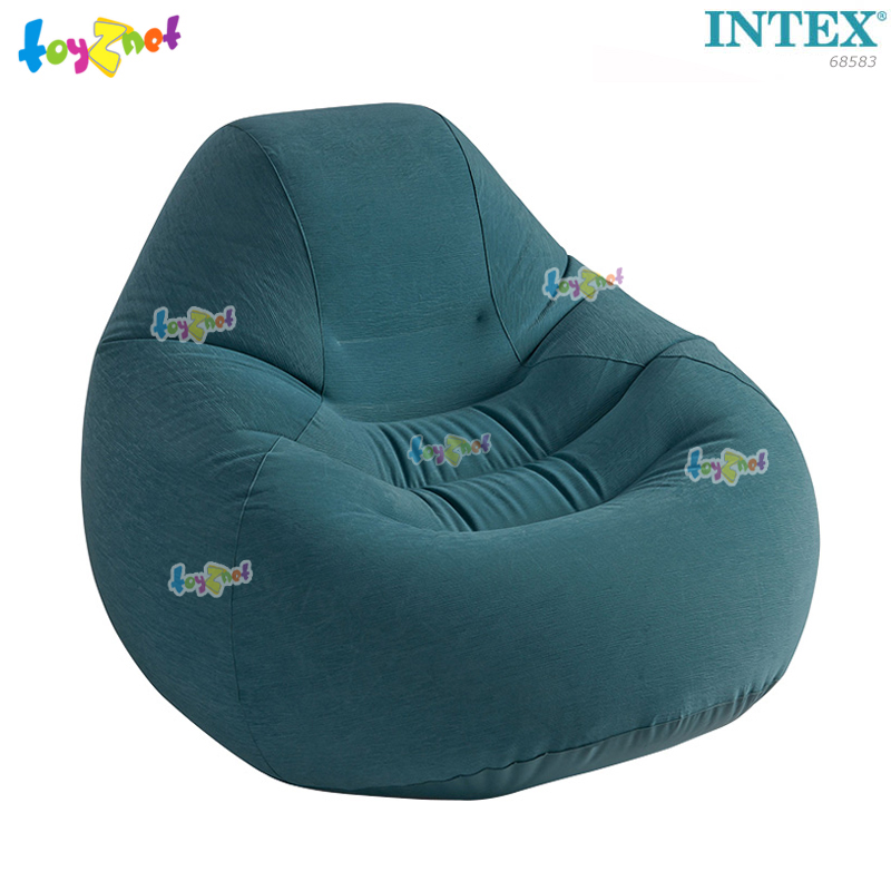 Intex Deluxe Beanless Bag Chair - Classic Teal 1.22x1.27x0.81 m. no.68583