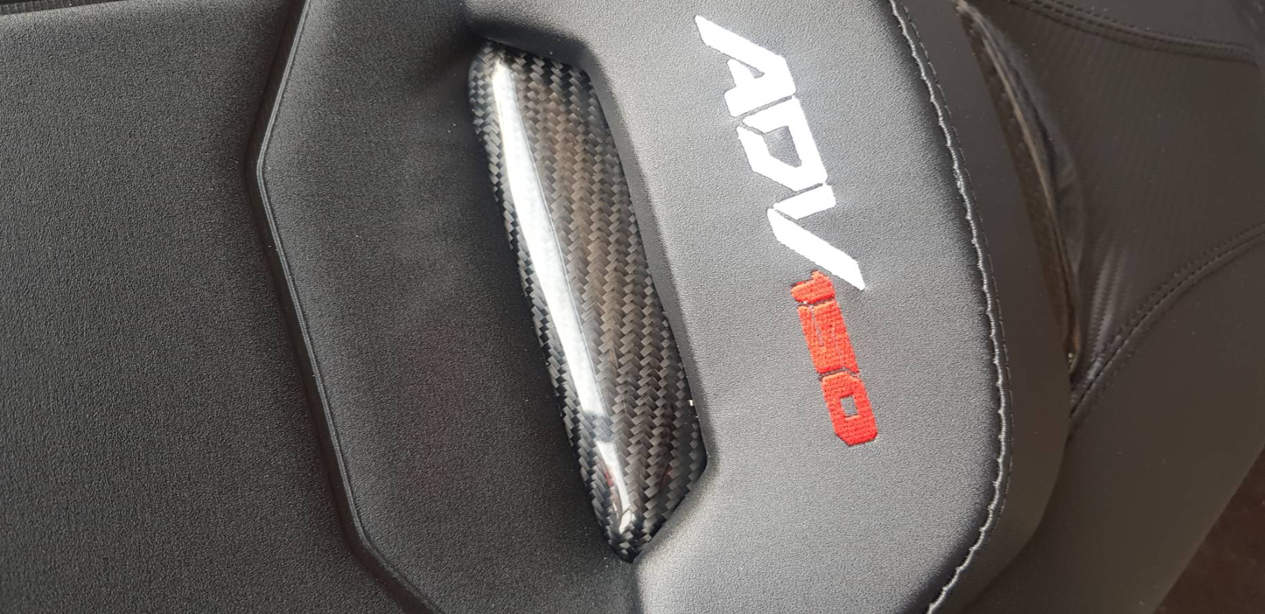 เบาะสปอร์ตเครฟล่าโครงเทียม ADV คาดลาย BM หน่อยวัดด่านราคา3500 ขายขาด