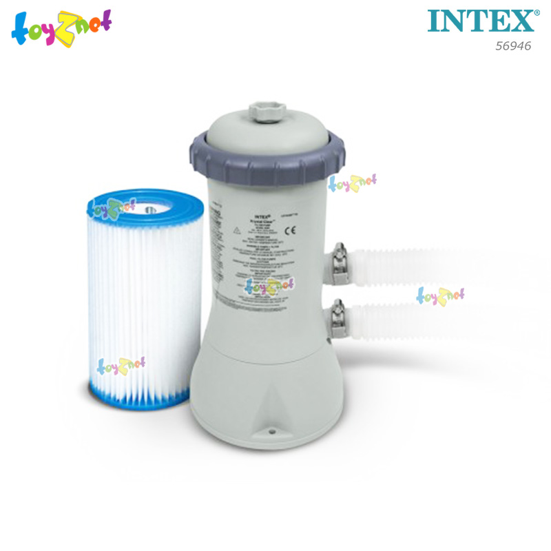 Intex 15ft Metal Frame Pool Set w/Cartr. Filter Pump (4.57 x 1.22 m.) No.56946