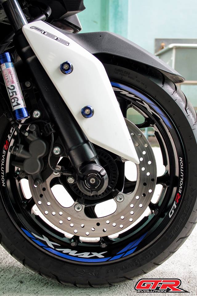 สติกเกอร์ขอบล้อ YAMAHA X-MAX 300 GTR ราคา800