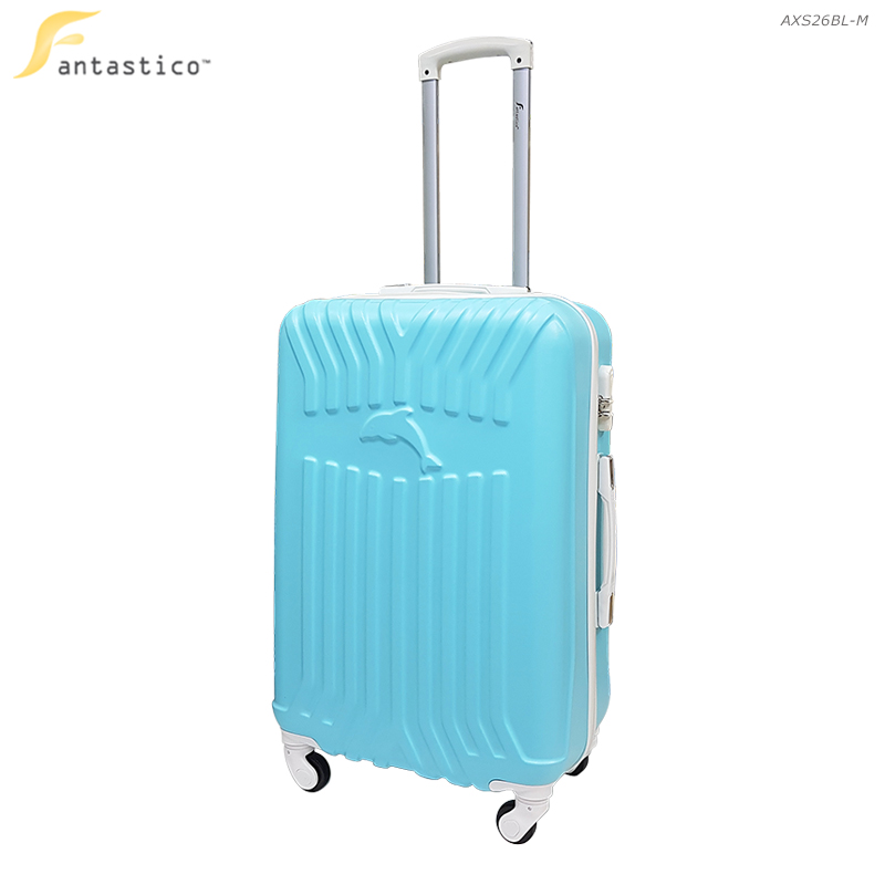Fantastico ส่งฟรี กระเป๋าเดินทาง 24 นิ้ว (61 ซม.) สีฟ้า รุ่น AXS26BL-M