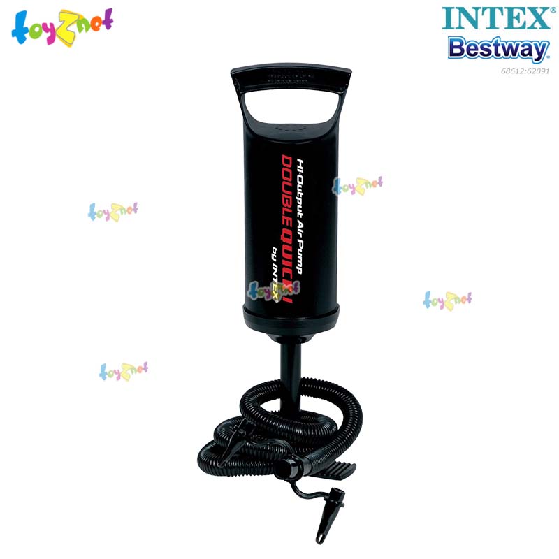 Intex Double Quick I Air Pump no.68612 + Bestway Underwater Adhesive Repair Patch no.62091/59632