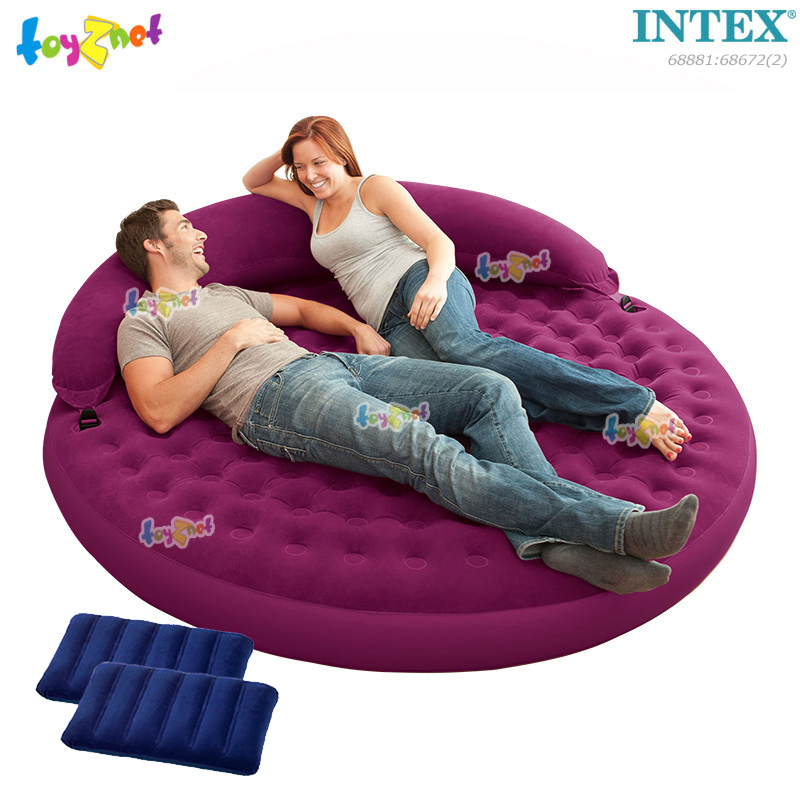 Intex Ultra Daybed Lounge 1.91x1.91x0.53 m no.68881 + 2 Intex Pillows