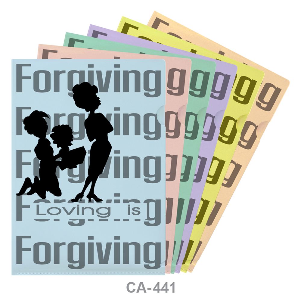 แฟ้มซอง A4 พิมพ์ลาย Love