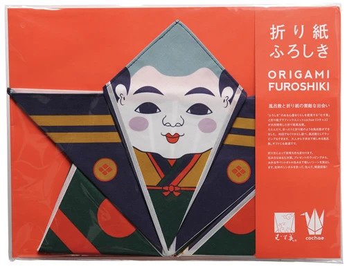 ผ้าห่อเบนโตะ Origami Furoshiki ลาย Fuku suke