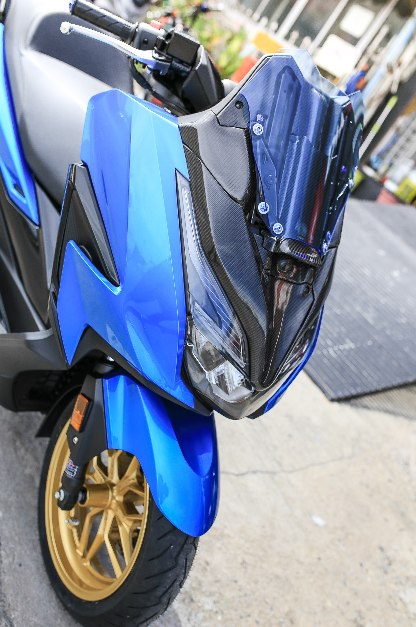 ชุดหน้าซิ่งเครฟล่าแท้ FORZA 350