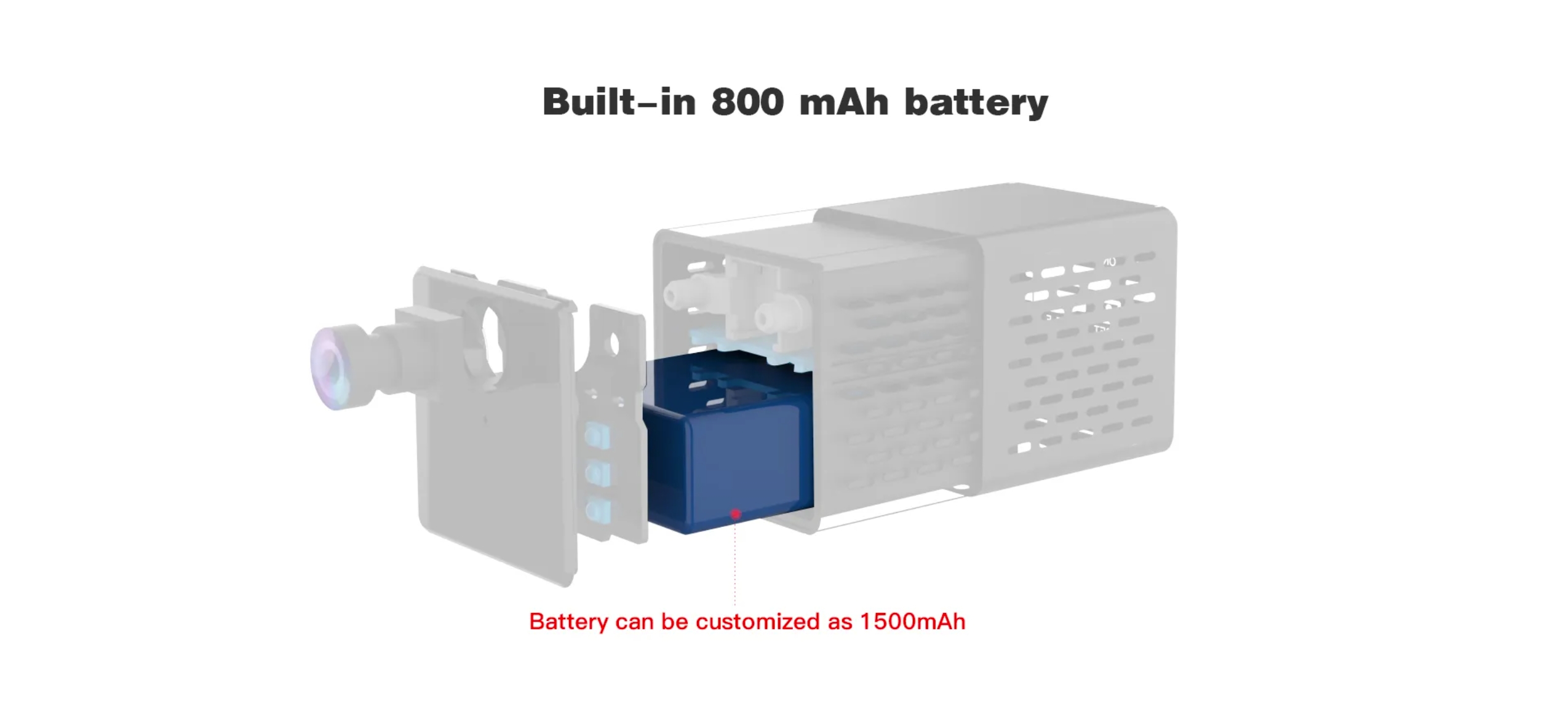 Vstarcam CB73 กล้องวงจรปิดระบบ IP WIFI 2 MP มี BATTERY 800mAh ในตัวสำหรับใช้ขณะไฟดับ มีไมค์ในตัว BY BILLIONAIRE SECURETECH CB73