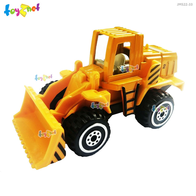 Toyznet ส่งฟรี รถเหล็กชุด เฮลิคอปเตอร์-รถตัก-รถบรรทุก รุ่น JM522-33