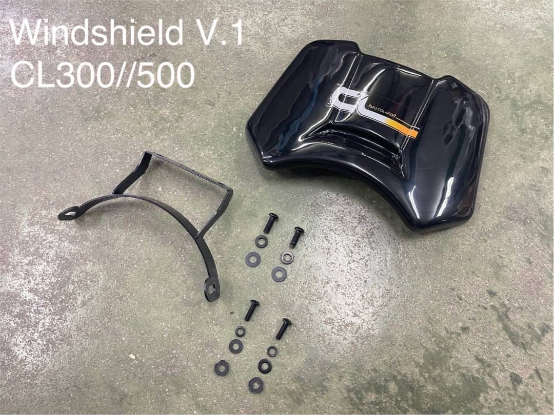 CL300 วินด์ชิล ,ชิวบังลม V1. 1450฿ V2. 1900 V3. 2350 V4. 3990