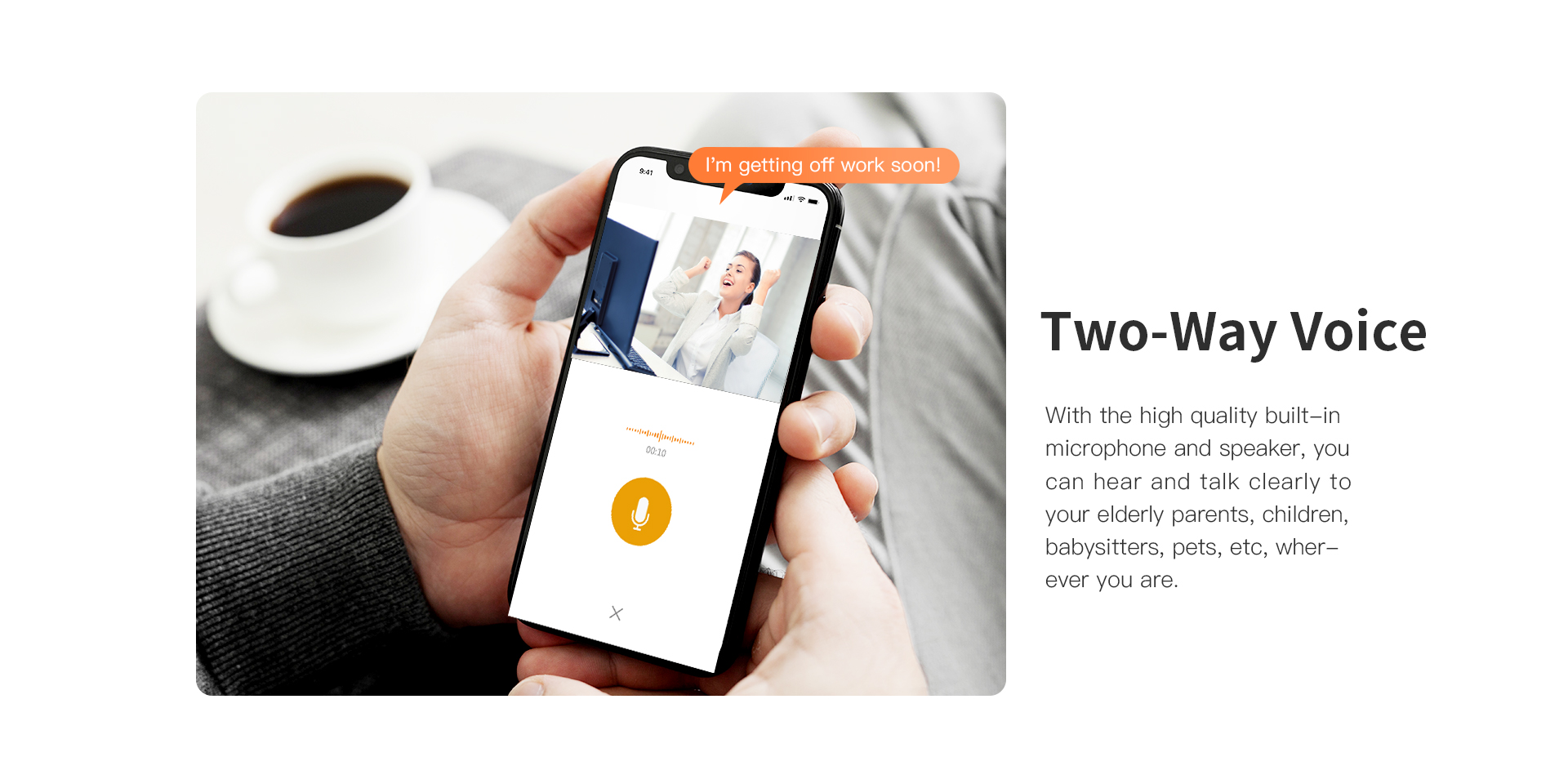Vstarcam C996 กล้องวงจรปิดระบบ IP WIFI 2 MP Color Night Vision มีไมค์และลำโพงในตัว BY BILLIONAIRE SECURETECH C996