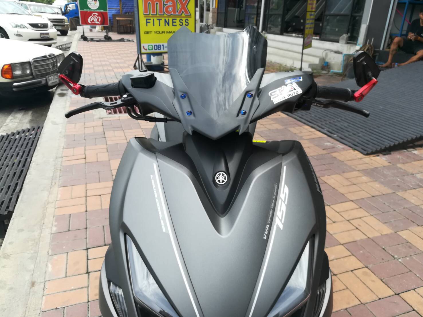 ปั้มตู้ปลา racingboy 12.7mm E3 ใส่รถ AEROX ไม่ติดเปลือก ราคา700