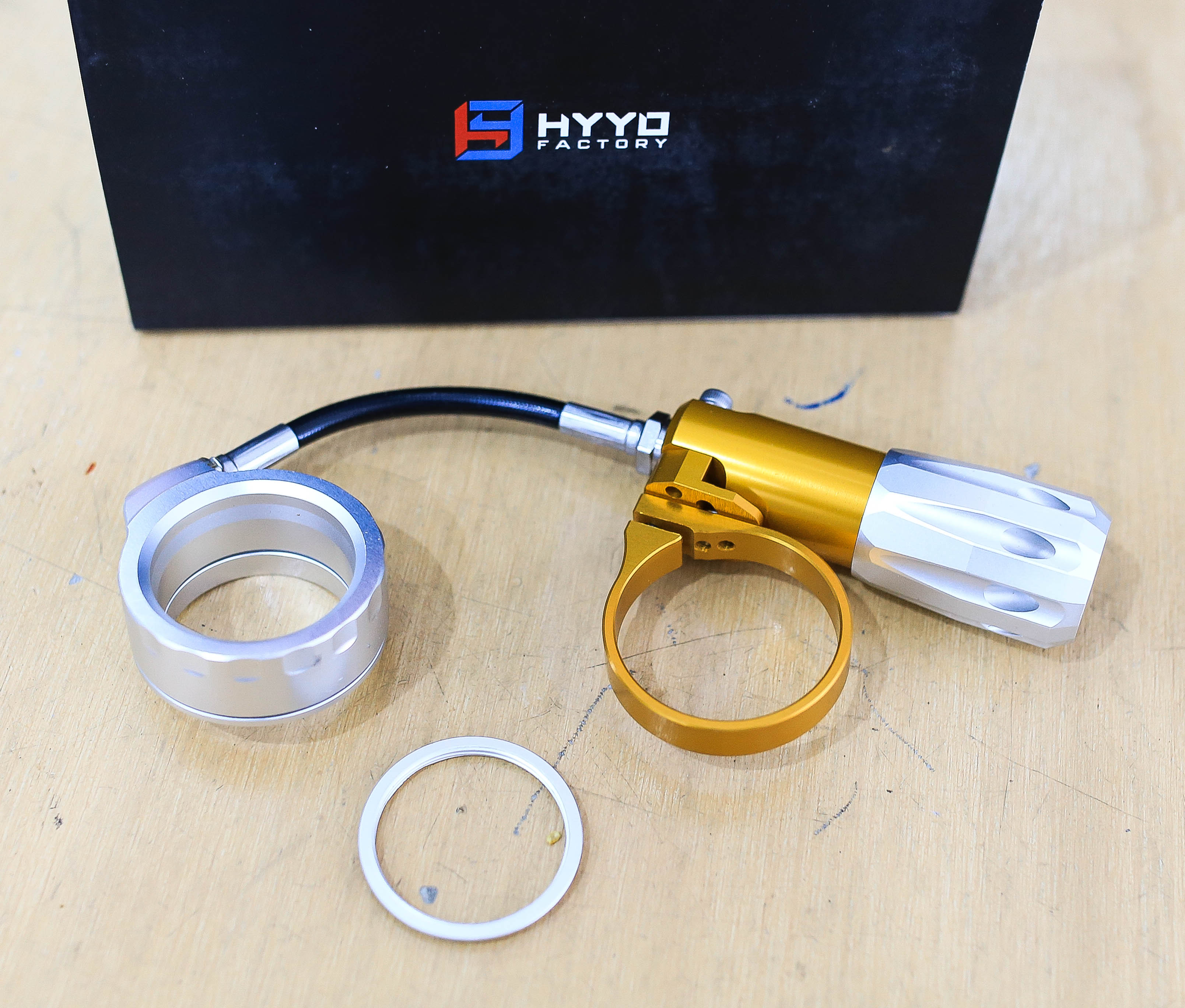 ชุดปรับไฮดรอลิค ปรับสปิงโช๊ค HYYO Factory สำหรับโช๊ค ohlins