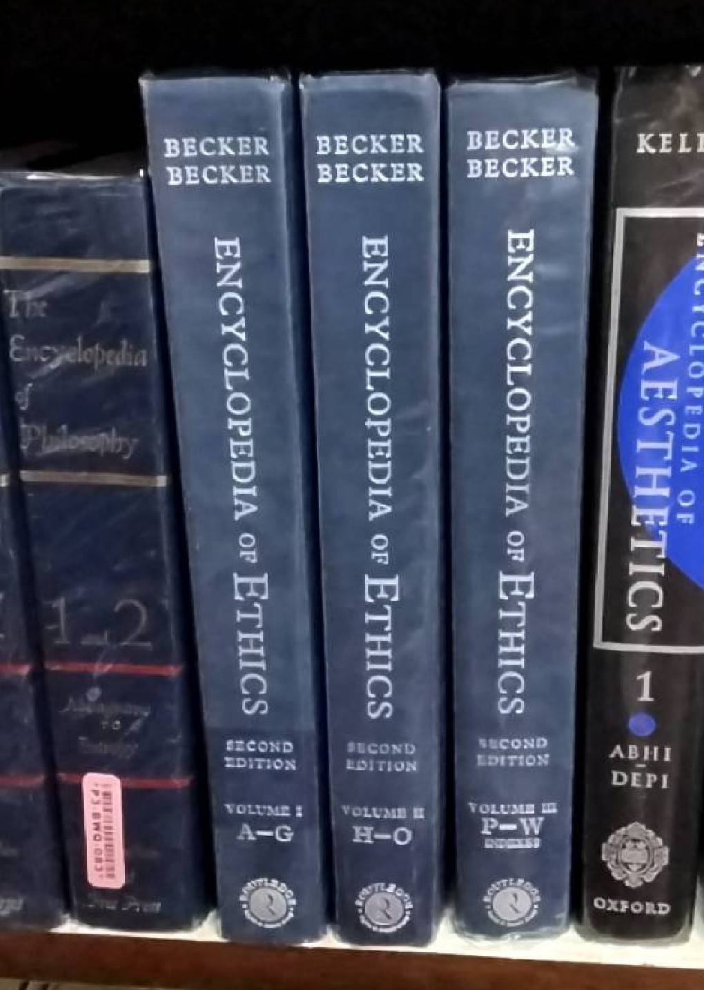 Encyclopedia of Ethics (1 ชุด 3 เล่ม)