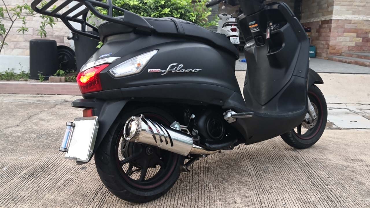 ท่อแต่ง EVO trapp Grandfilano / Grandfilano Hybrid / Qbix / FAZZIO มี มอก.