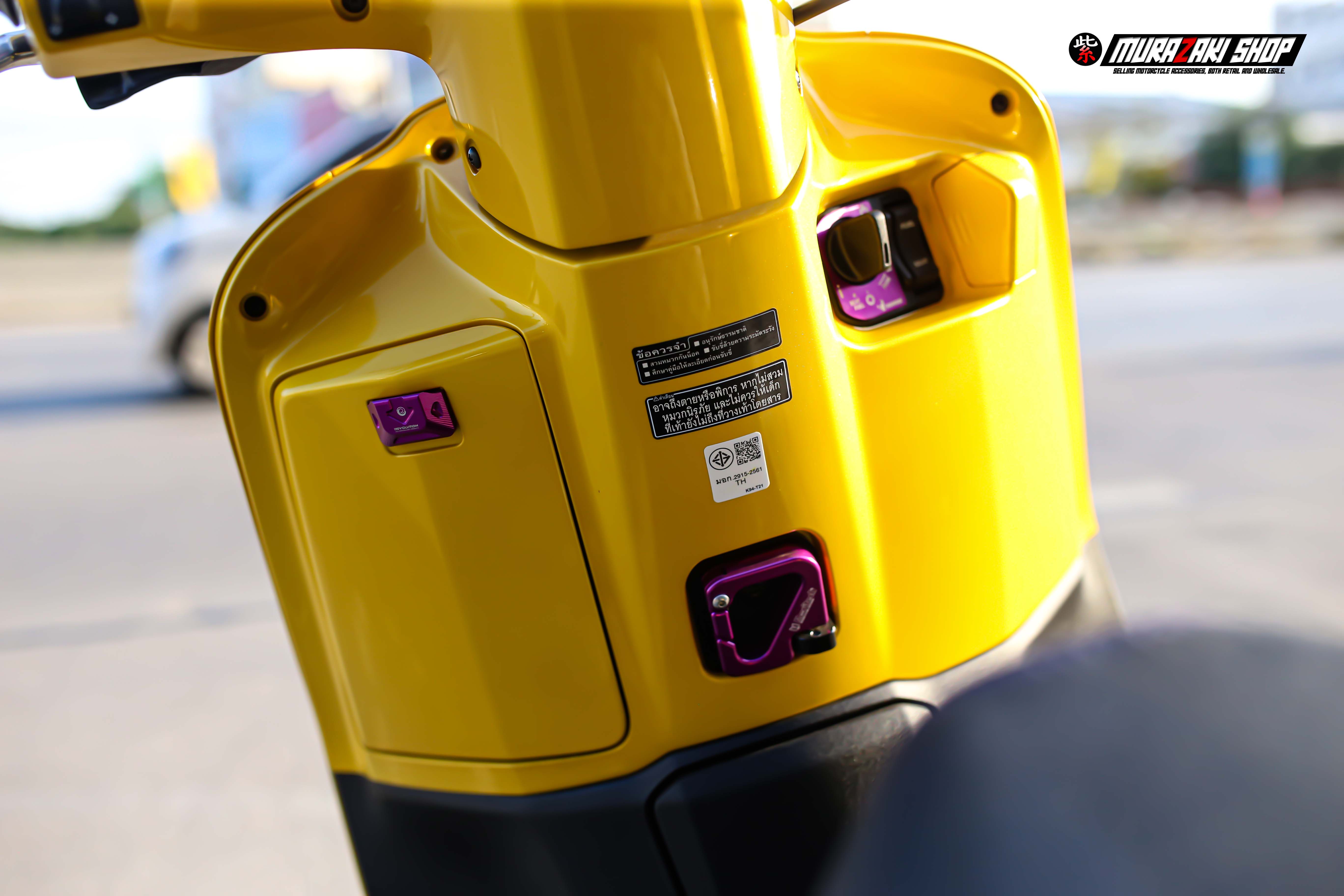 ฝาปิดเก๊ะหน้า REVOLUTION/CNC GIORNO125