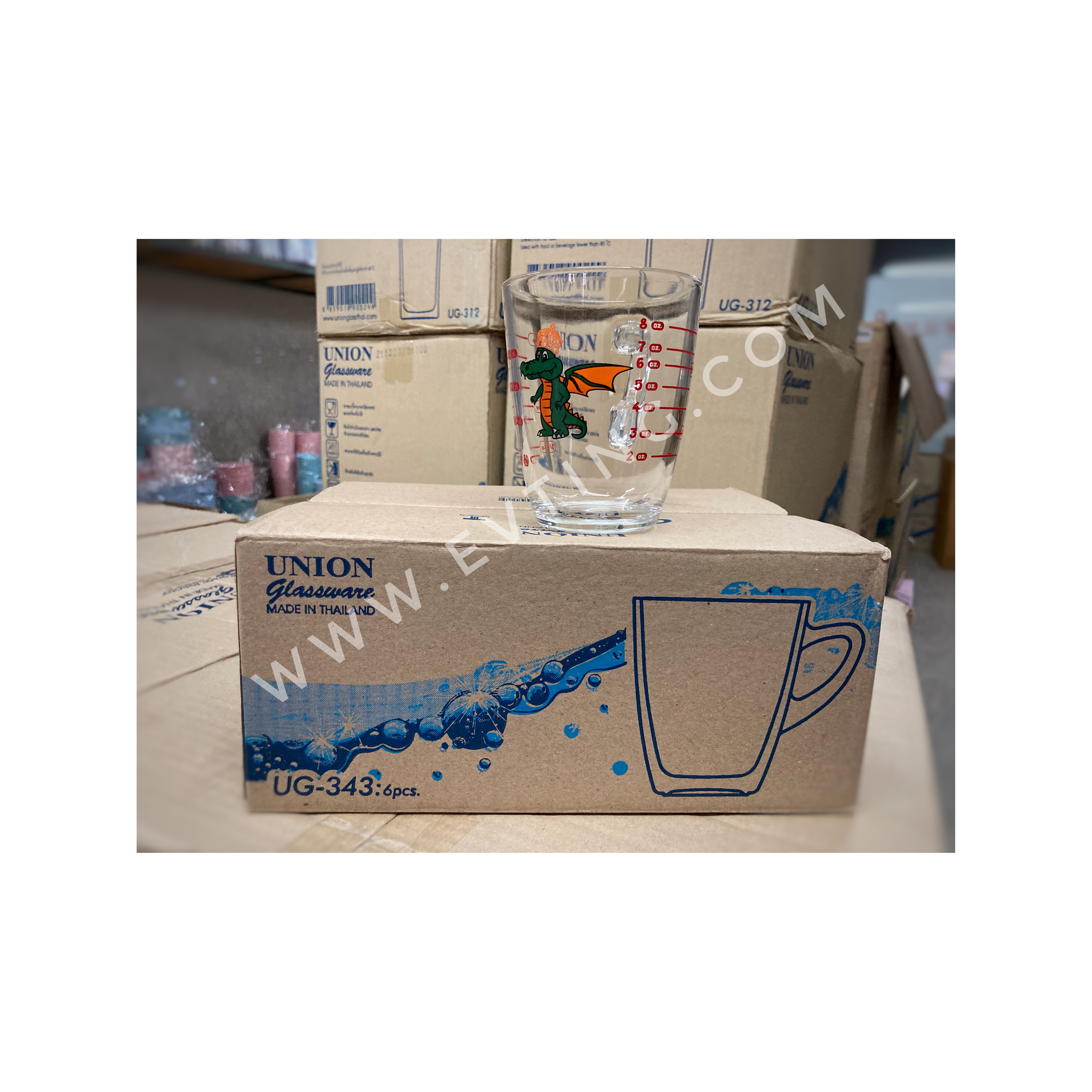 แก้วหูขีดยา UG-343 (11 oz)