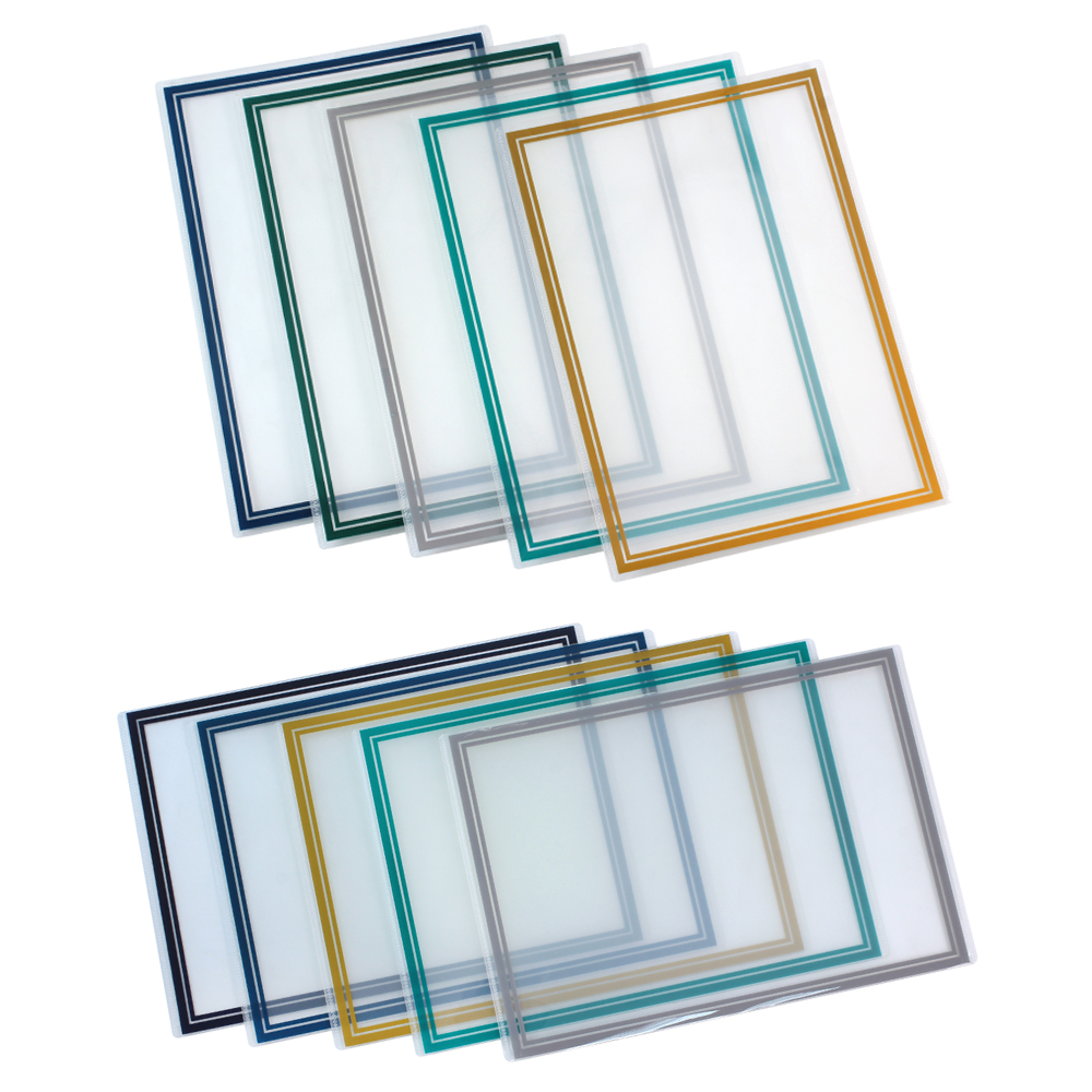 ซองประกาศนียบัตร A4 PP Card Case ลายเส้นเดี่ยว
